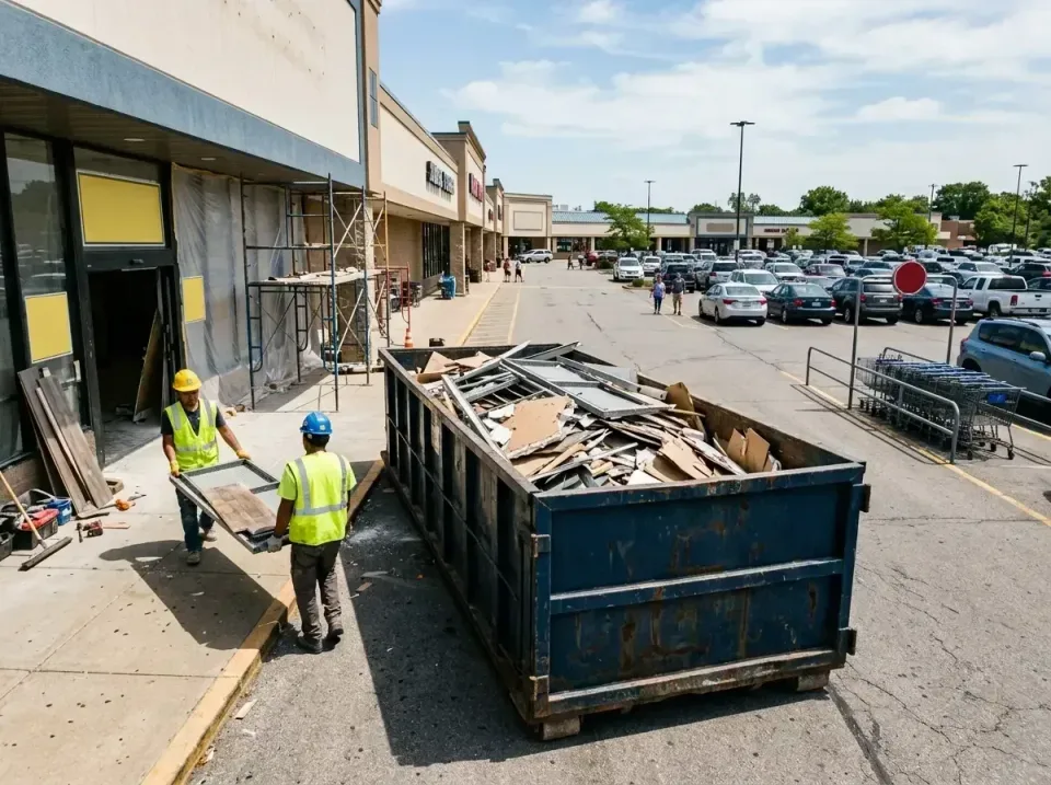 retail-store-renovation-debris-003 — frequently asked questions, Roll-off Dumpster Rentals in Portageville, MO